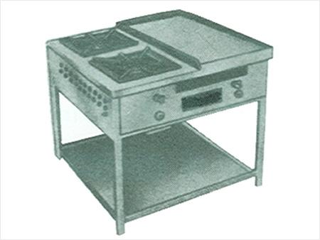 Griddle & Open Flame Combination
