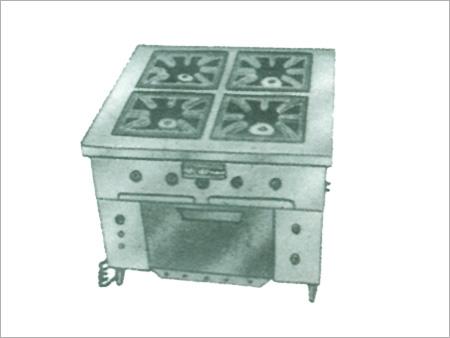 4 Burner Cooking Range with Oven