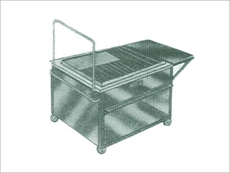 Mobile Bar-Be-Que Trolley