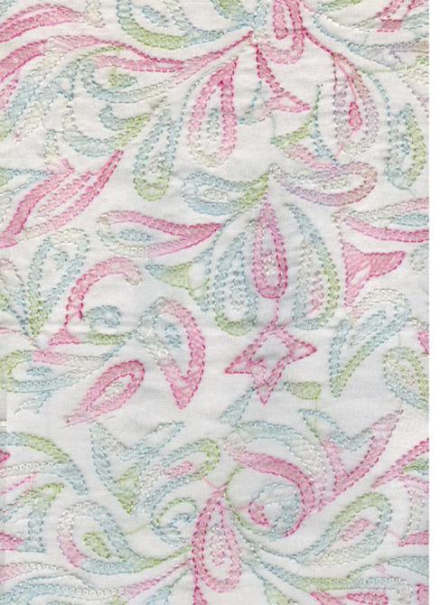 Embroidred Silk Fabrics