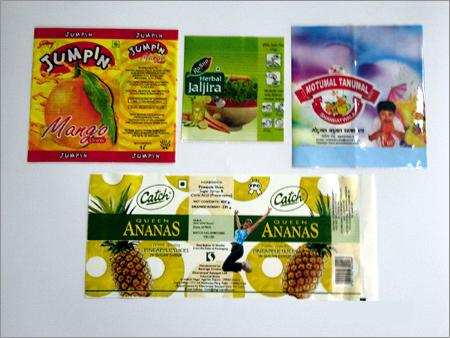 Perlised Bopp Labels