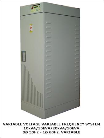 Variable Voltage Variable Frequency System