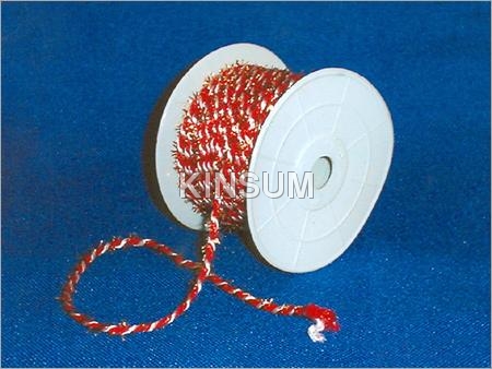 Woven Cords - Cotton Rayon Blend, 2-5mm Diameter, Red | Durable, Versatile, Elegant, Customizable