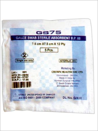 Gauze Swab Sterile Absorbent B.P. 88