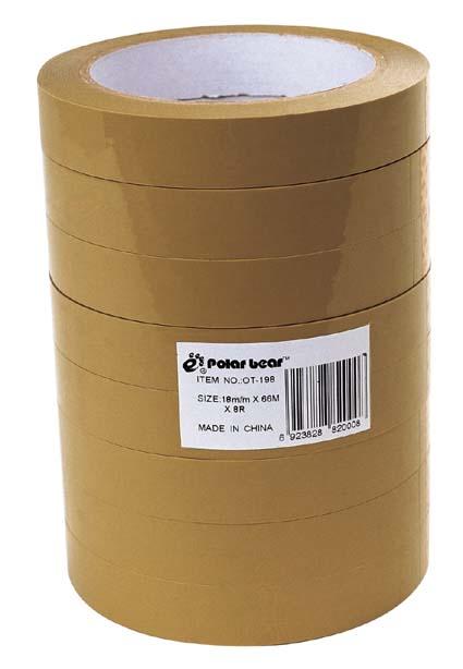 PACKING TAPE .7'X72YX8
