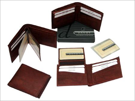 Mens wallet in cow antique Leather