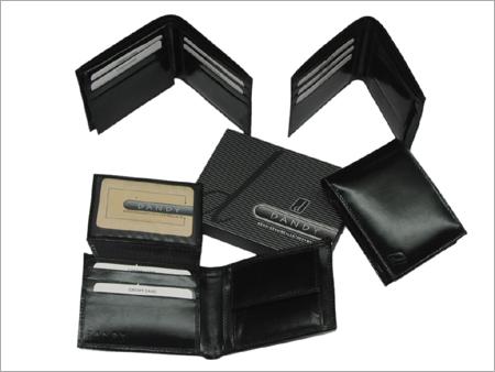 Mens Wallet in Valentino Leather