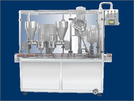 Dry Podwer Machine Twin Head