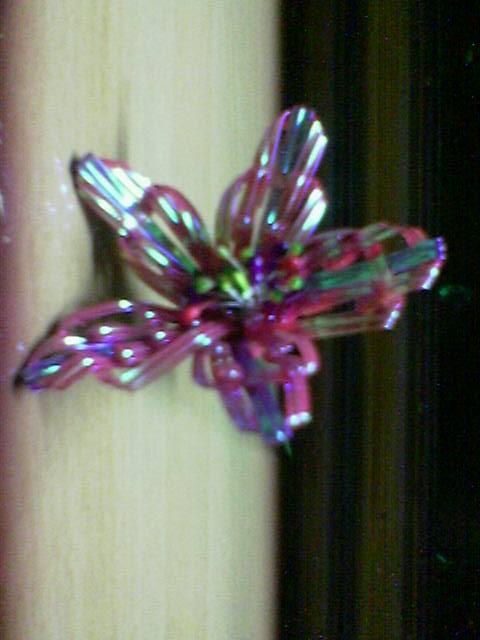 A beautiful handcrafted flower