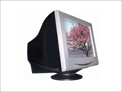 Monitor - 15 Inch CRT 1024x768 Resolution 4:3 Aspect Ratio 16-Bit Color Depth Compact Durable Design Clear Display Easy Setup Reliable Viewing