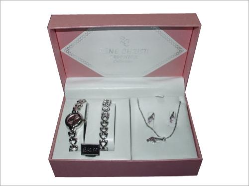 Promotional Gifts - Metal, Pink, Clasp Closure | Elegant Design, Engraving, Gift Box Packaging