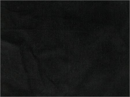 Black Corduroy Fabric