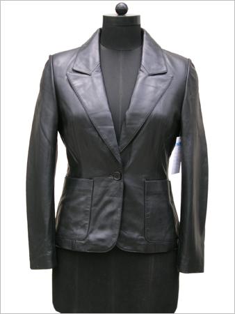 Ladies Leather Coat