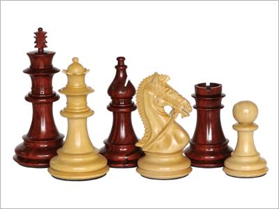 Wonderful double headed bridled chess set