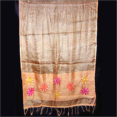 Tasar Silk-Viscose Blended Stripe/Dots Weave Tasar Silk-Viscose Blended Stripe/Dots Weave