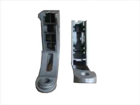 Aluminum die casting and pressure die casting