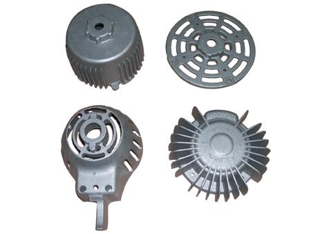 Aluminum die casting and pressure die casting