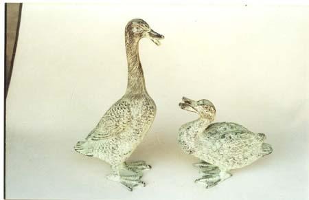 Duck Pair Sculpture