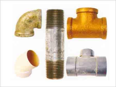 G.I., M.S., CS.,C.I., S.S. & PVC Pipe Fittings