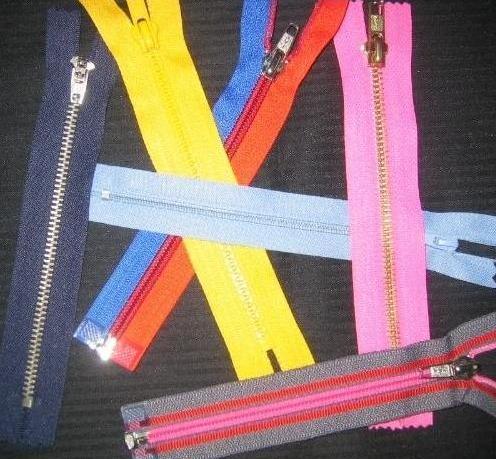 Finished Zippers & Zipper Tapes