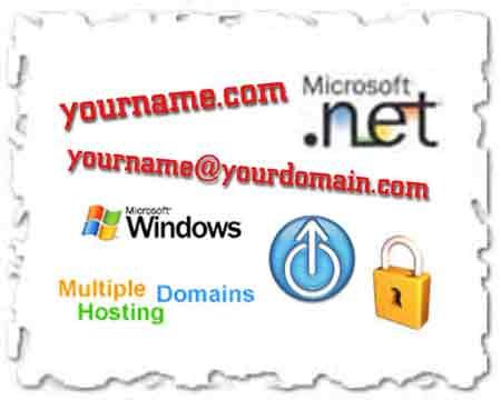 Domain name registration and web hosting services