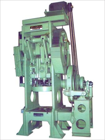 Deep drawing double action toggle type presses