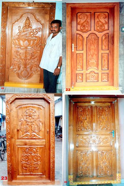 wooden carving doors