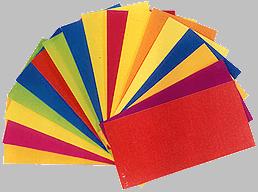 Flourescent Paper & Stickers