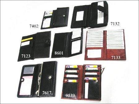 Leather Wallets - Color: Any