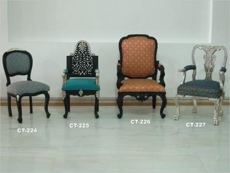 Silver Handcrafted Chairs
