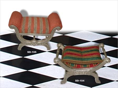 Silver Roman Stools