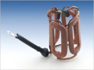 Electrical Parts - Copper Wire 50x25 mm, Copper | 10mH Inductance, Class F Insulation, Compact Durable Design