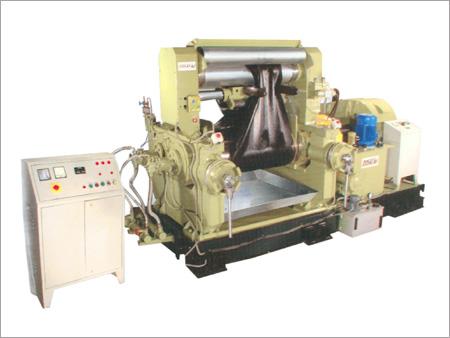 Rubber Mixing Mill with Stock Blender
