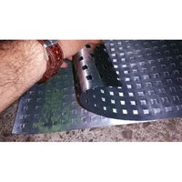 Square Perforated Sheets - Steel, Standard Size, Silver | Smooth Surface, Uniform Hole Size, Robust Design, Easy To Use