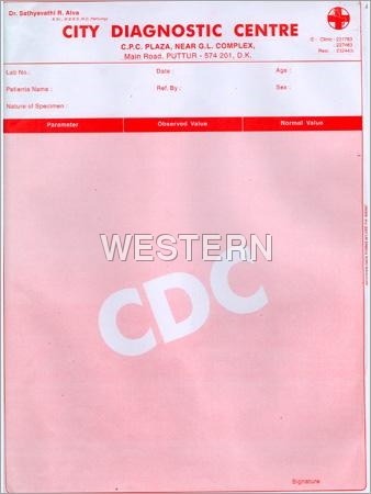 Computer Stationery Forms - Single colour