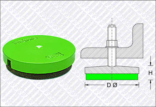 Vibration Damper - Screw Support Mounts Application: For Laboratory And Industrial Use