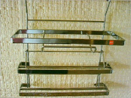 Paper & Towel Holder with Cutting Edge, Stainless