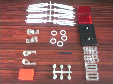 Moulded Components - High-Strength Plastic , Lightweight White Design with Excellent Durability, Cost-Effective and Customizable, Easy Assembly