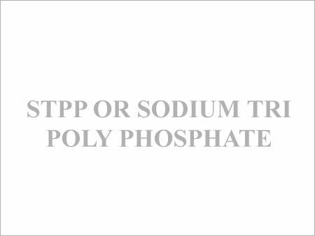 STPP or sodium tripoly phosphate