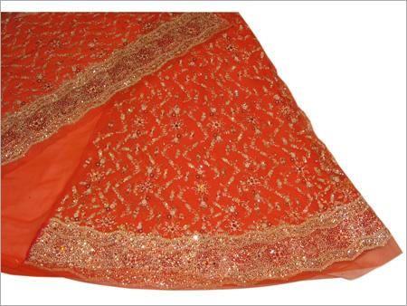 Embroidered Bridal Lehengas Decoration Material: Beaded Lace