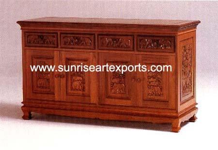 Wooden Sideboard