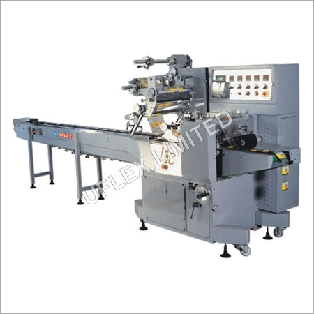 Automatic Horizontal Flow Wrap Machine - Stainless Steel, Compact Design for Efficient Packaging , High-Speed Operation and User-Friendly Interface