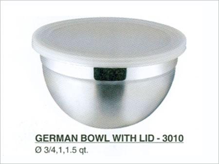 German Bowl with Lid