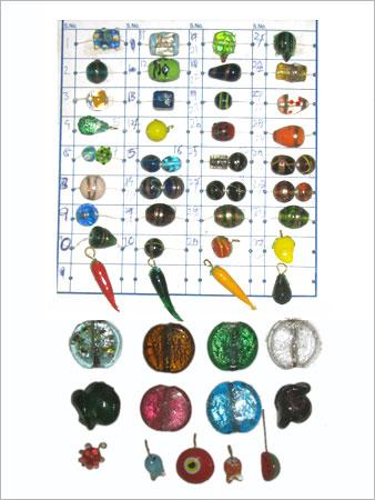 Indian Hand Made Glass Beads & Fancy Beads