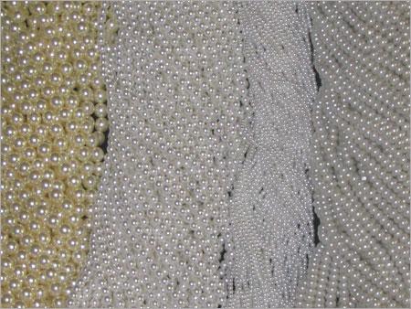 Plastic Pearl, Glass Pearl & metalised beads