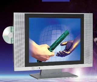 20" LCD TV With DVD Player