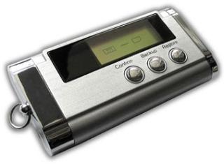 Sim Backup-1000 - 80x50x20mm Silver, 32KB Memory, LCD Display | Compact, Easy Operation, Phonebook Backup, SIM Data Exchange
