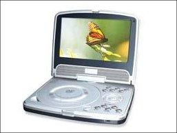 7" TFT PORTABLE DVD PLAYER with SWIVEL SCREEN