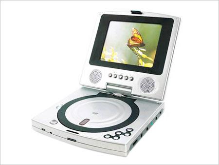 5" TFT PORTABLE DVD with SWIVEL SCREEN