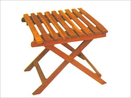 Handcrafted Furniture - Wood 12x12x12 inches Brown | Durable Easy Folding Portable Stylish Natural Finish Versatile